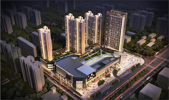 长沙市华润凤凰城四期（五彩城）空调工程